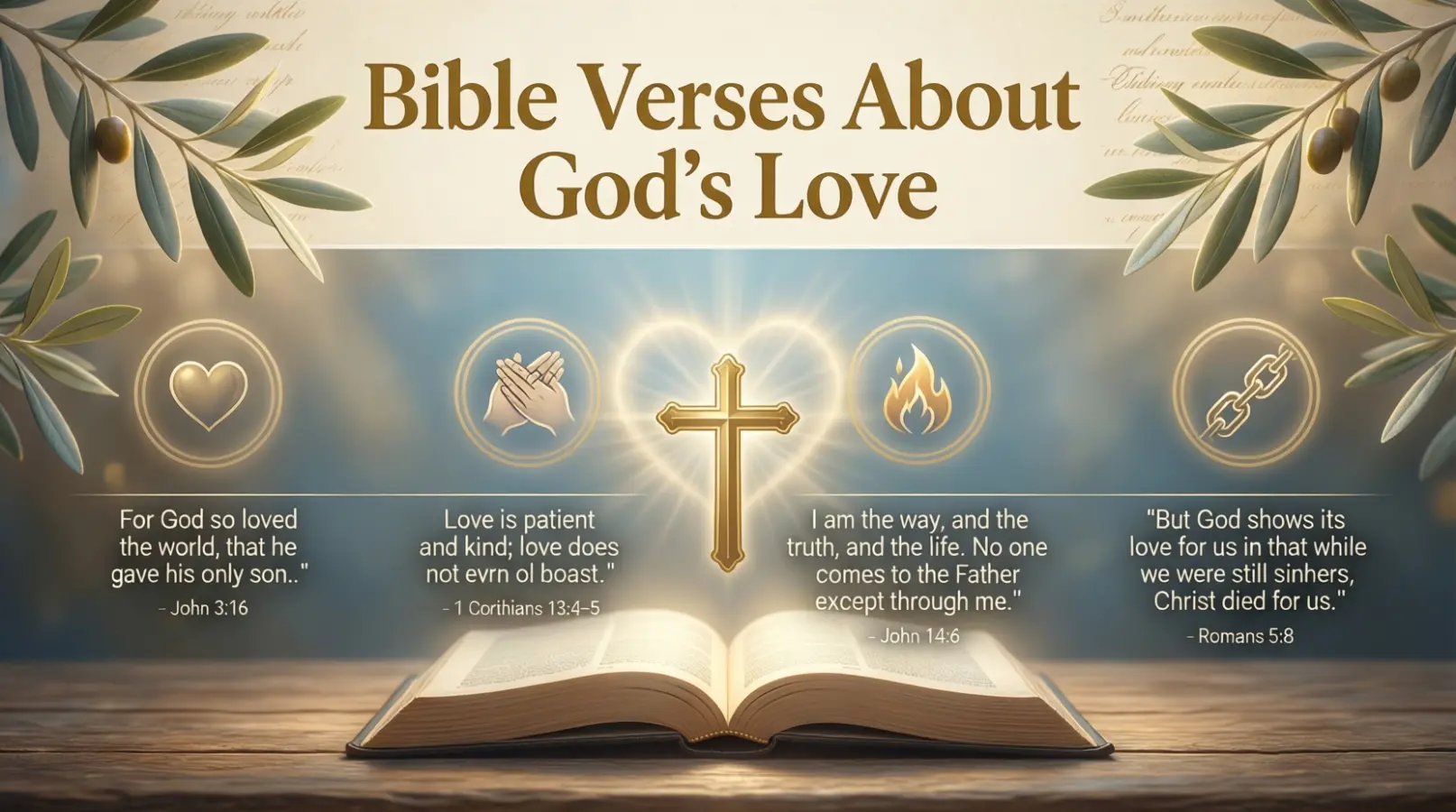 bible verses about god's love