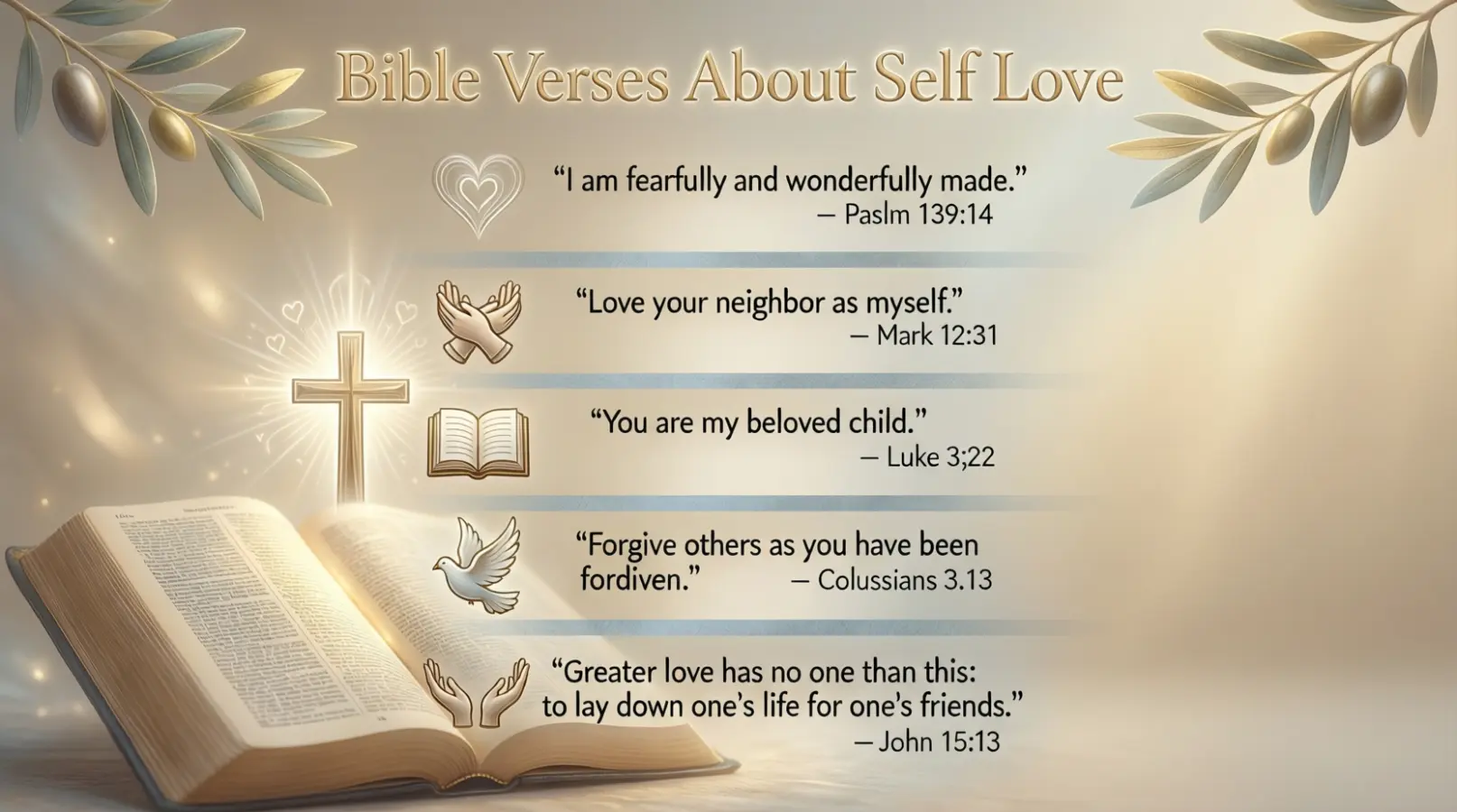 Bible Verses About Self Love