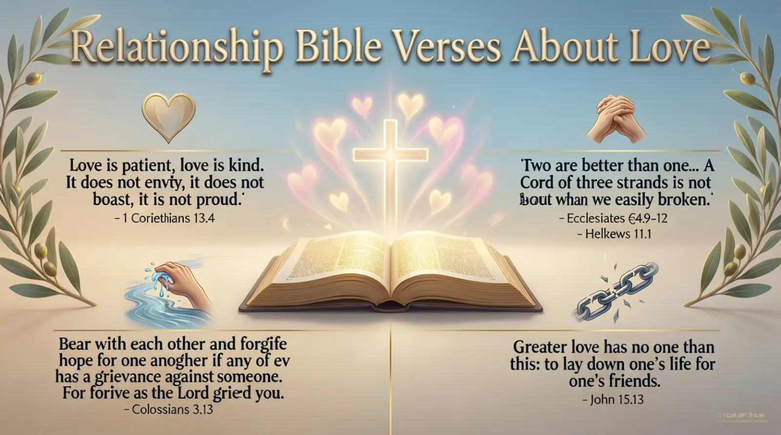 relationship bible verses about love