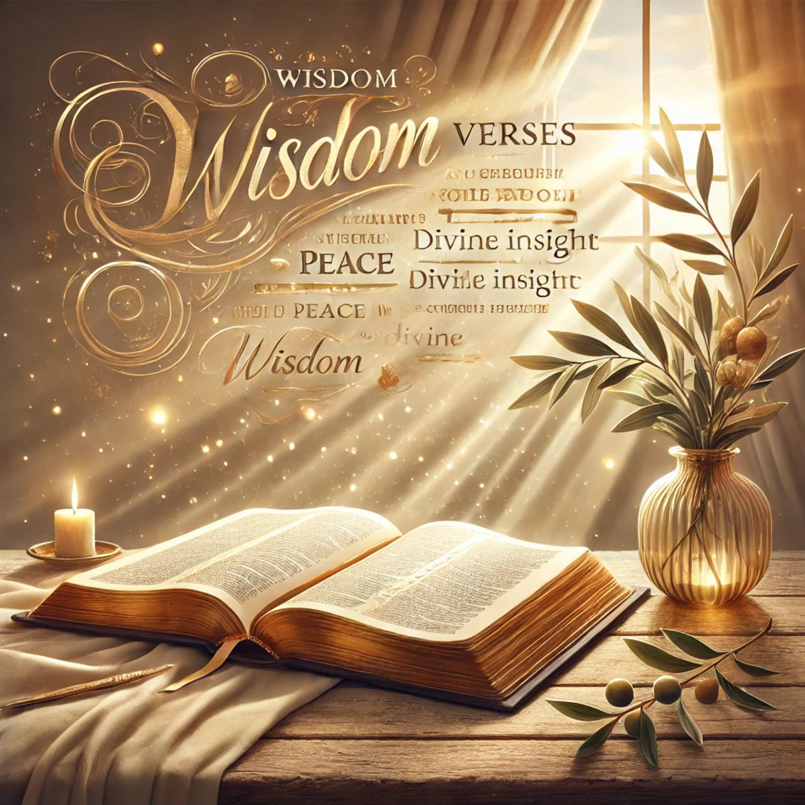 Wisdom Bible Verses