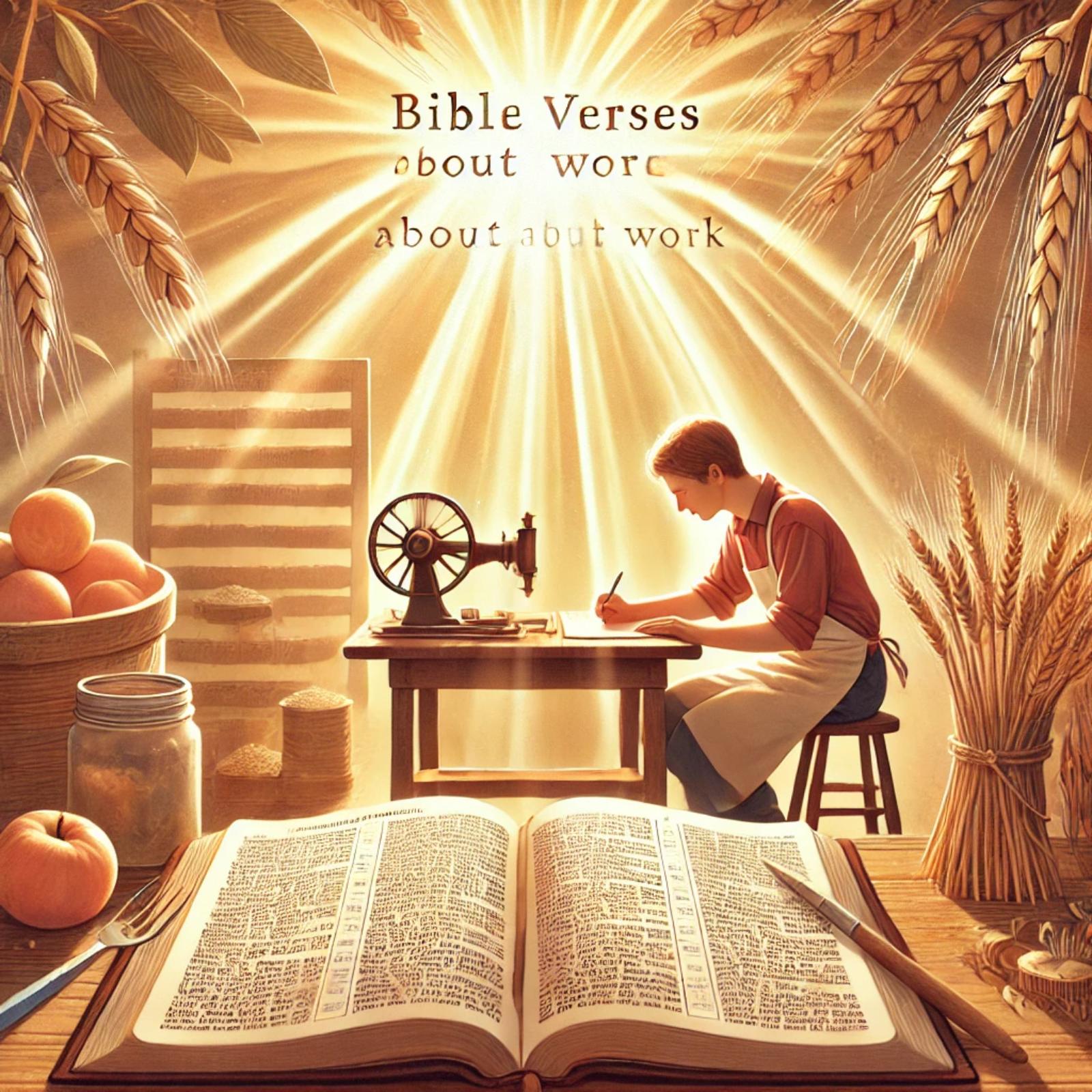 Bible Verses About Work