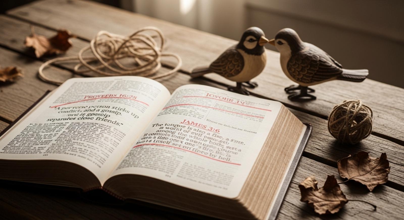 Bible Verses About Gossip