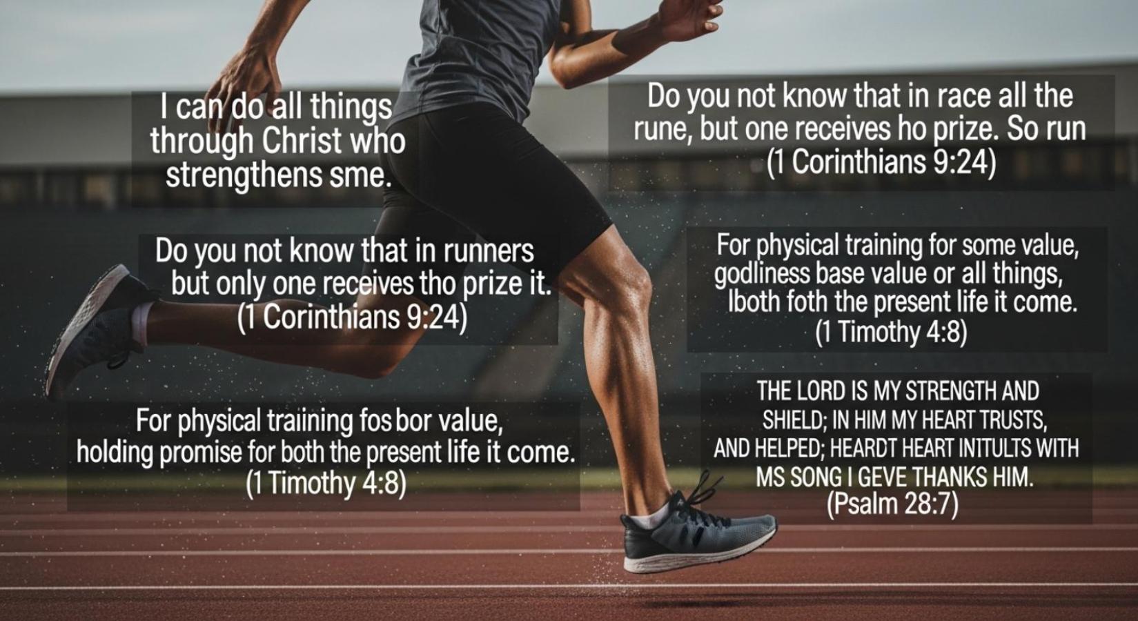 Short Bible Verses for Athletes