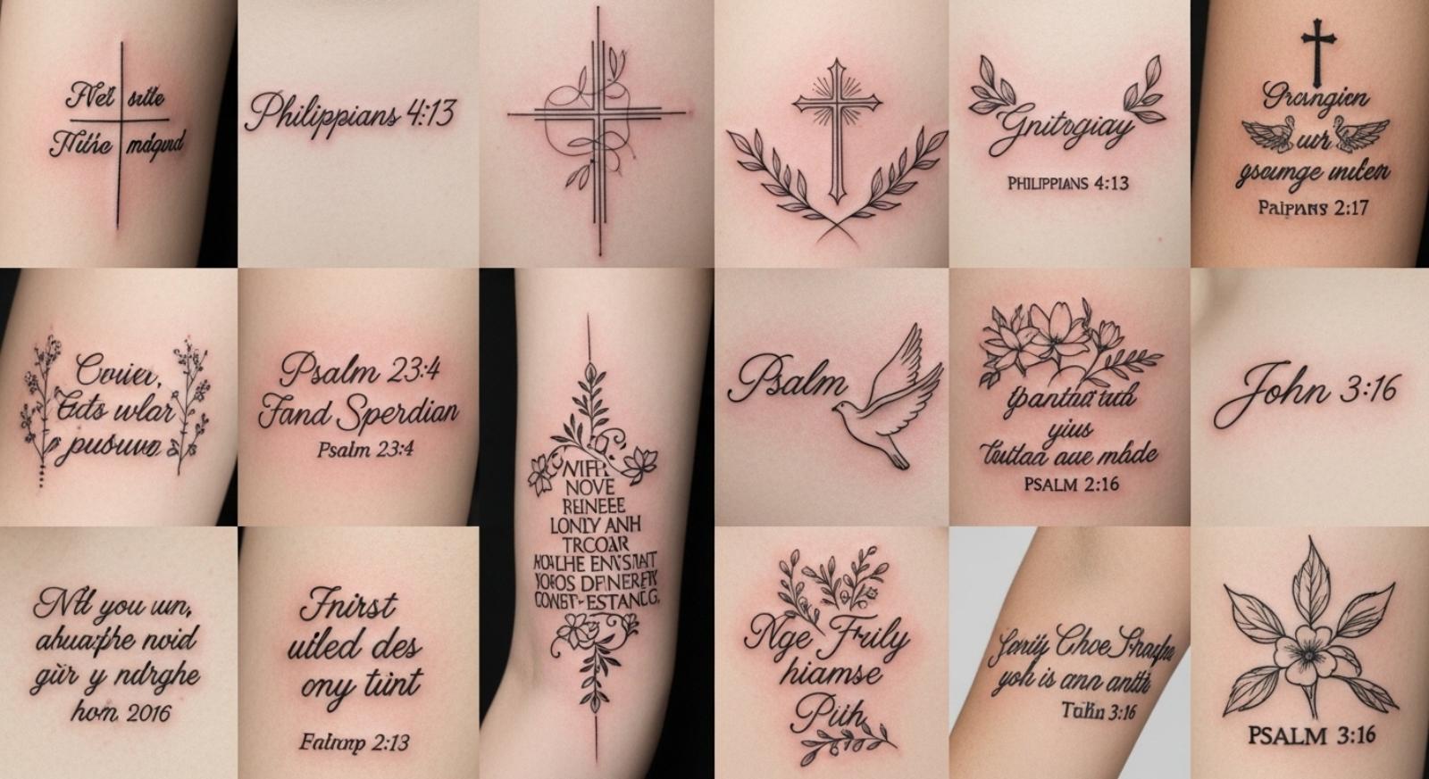 Bible Verses Tattoos