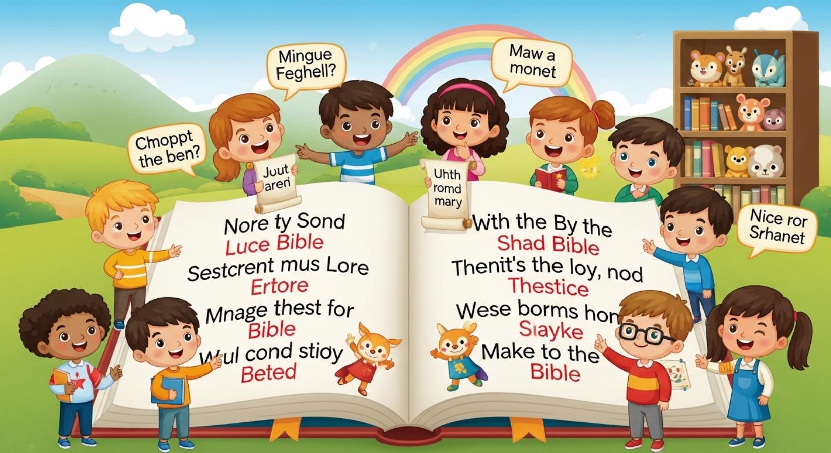 Bible Verses for Kids to Memorize