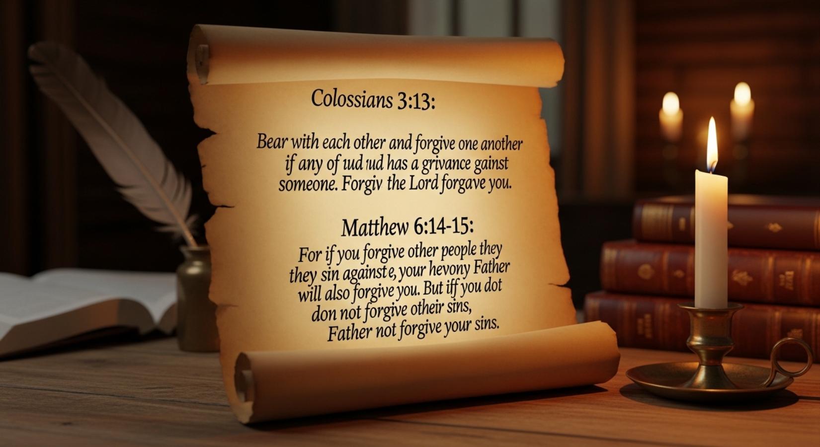 Bible Verses for Forgiveness