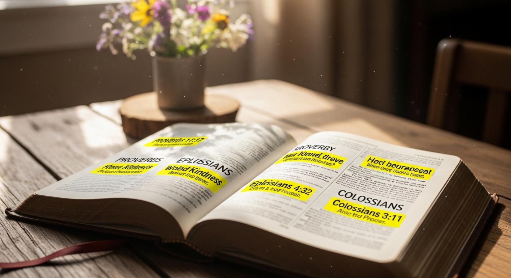 Bible Verses About Kindness