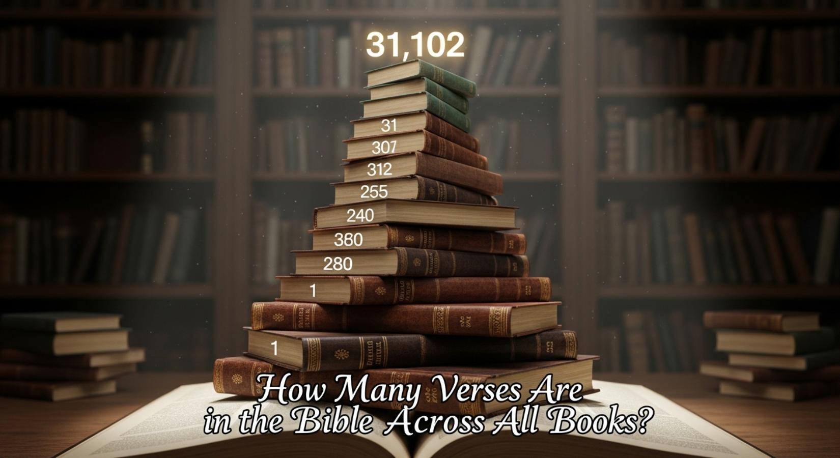 How Many Verses Are in the Bible Across All Books