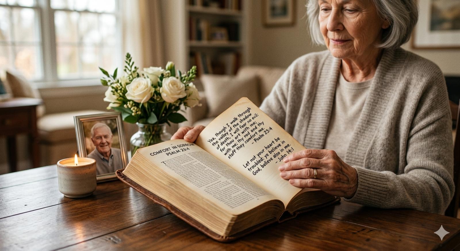 Comforting Bible Verses for Death of a Loved One