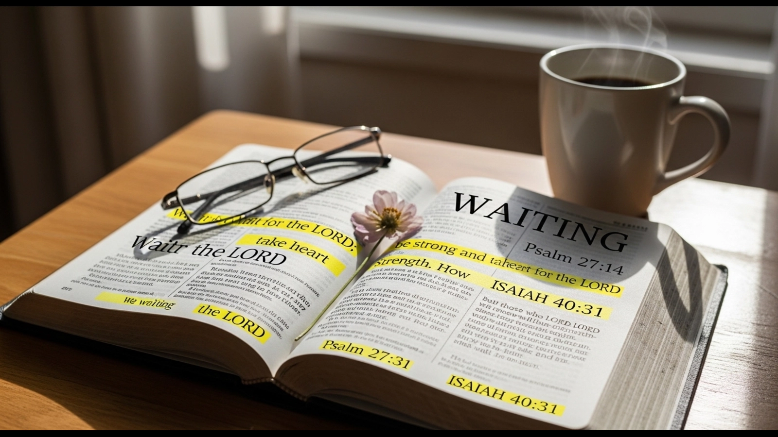 Bible Verses About Waiting