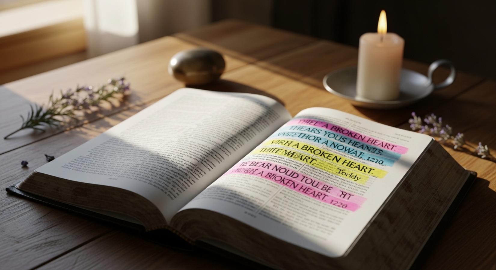 Bible Verses About Healing a Broken Heart
