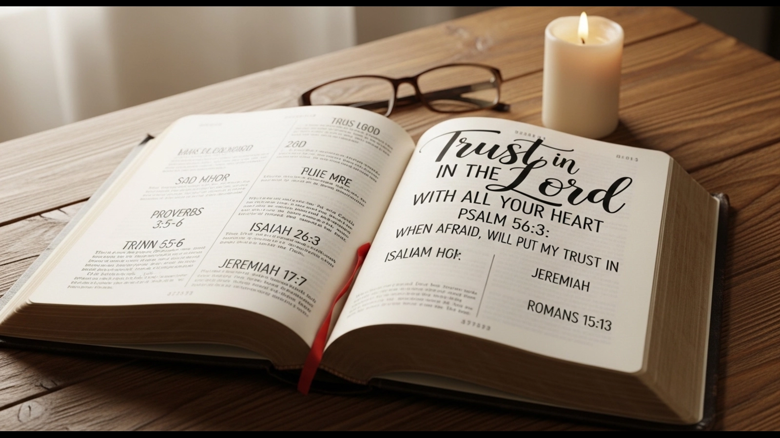 Trust God Bible Verses