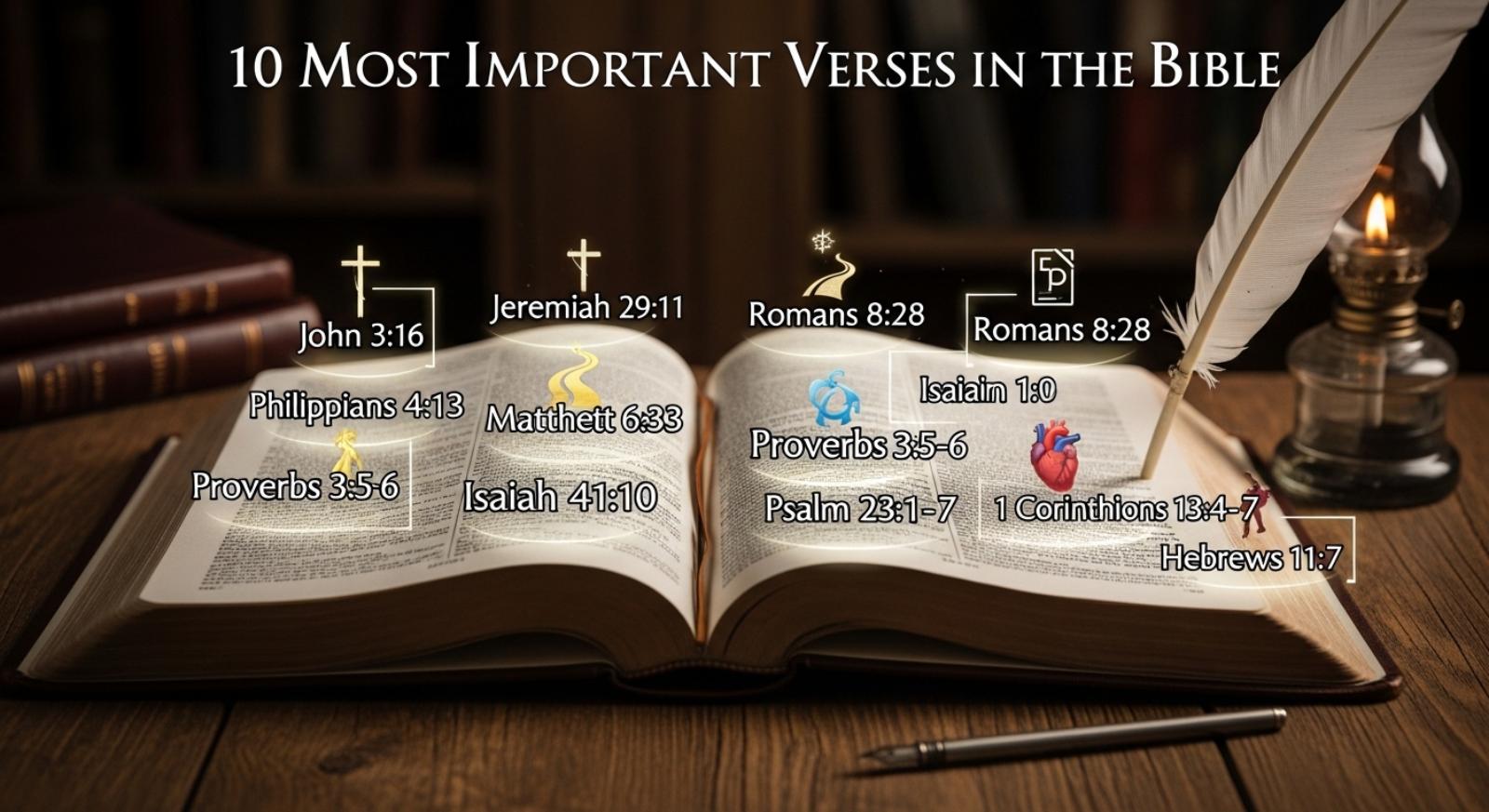 Important Verses in the Bible