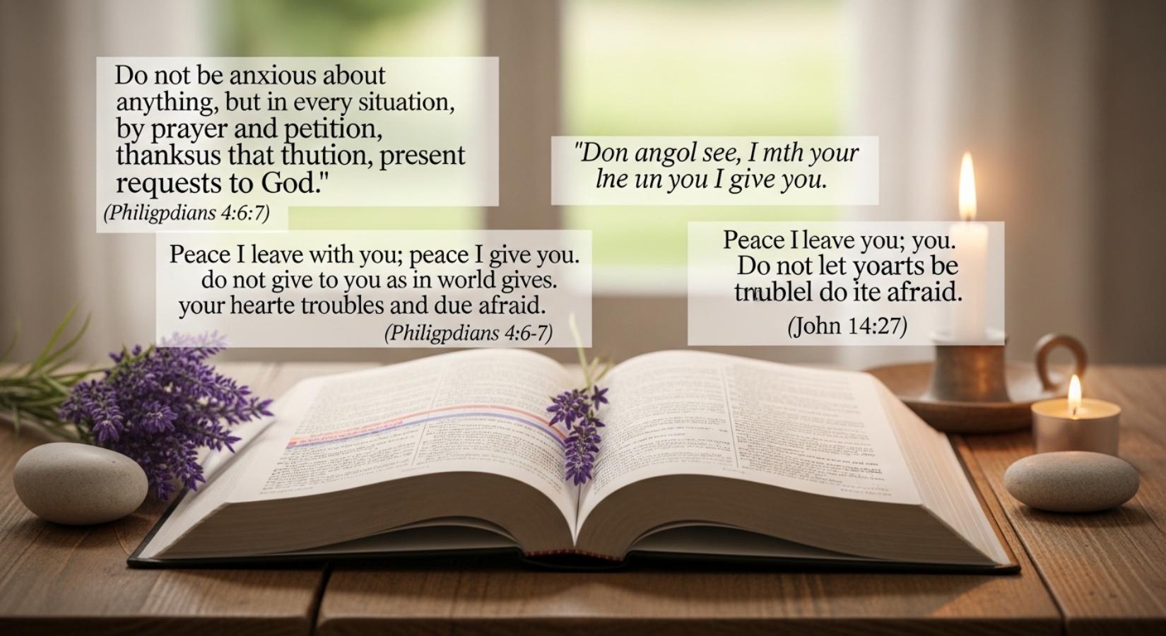 Bible Verses for Anxiety and Overthinking