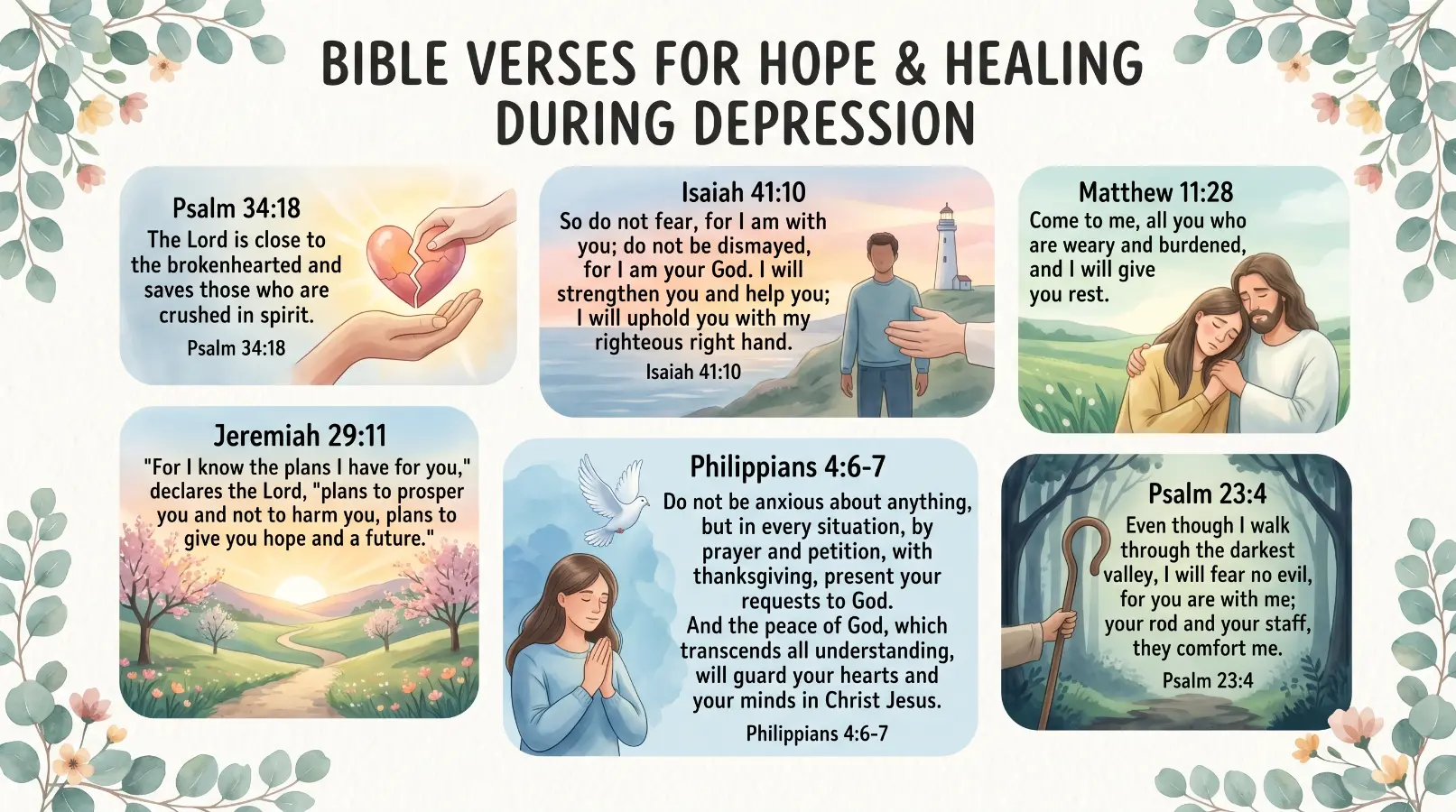 Bible Verses to Help with Depression