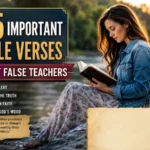 25 Important Bible Verses About False Teachers