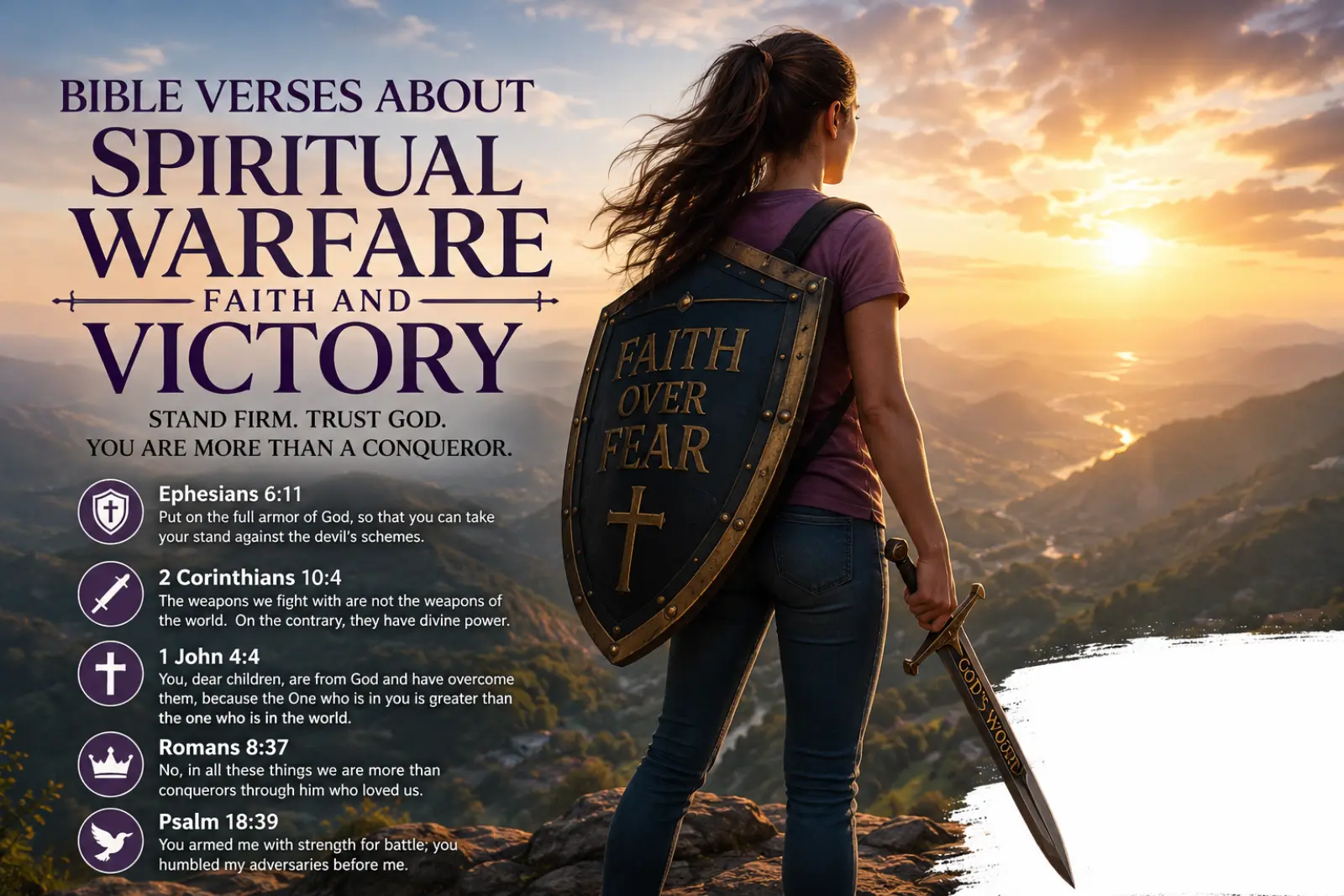 bible verses about spiritual warfare