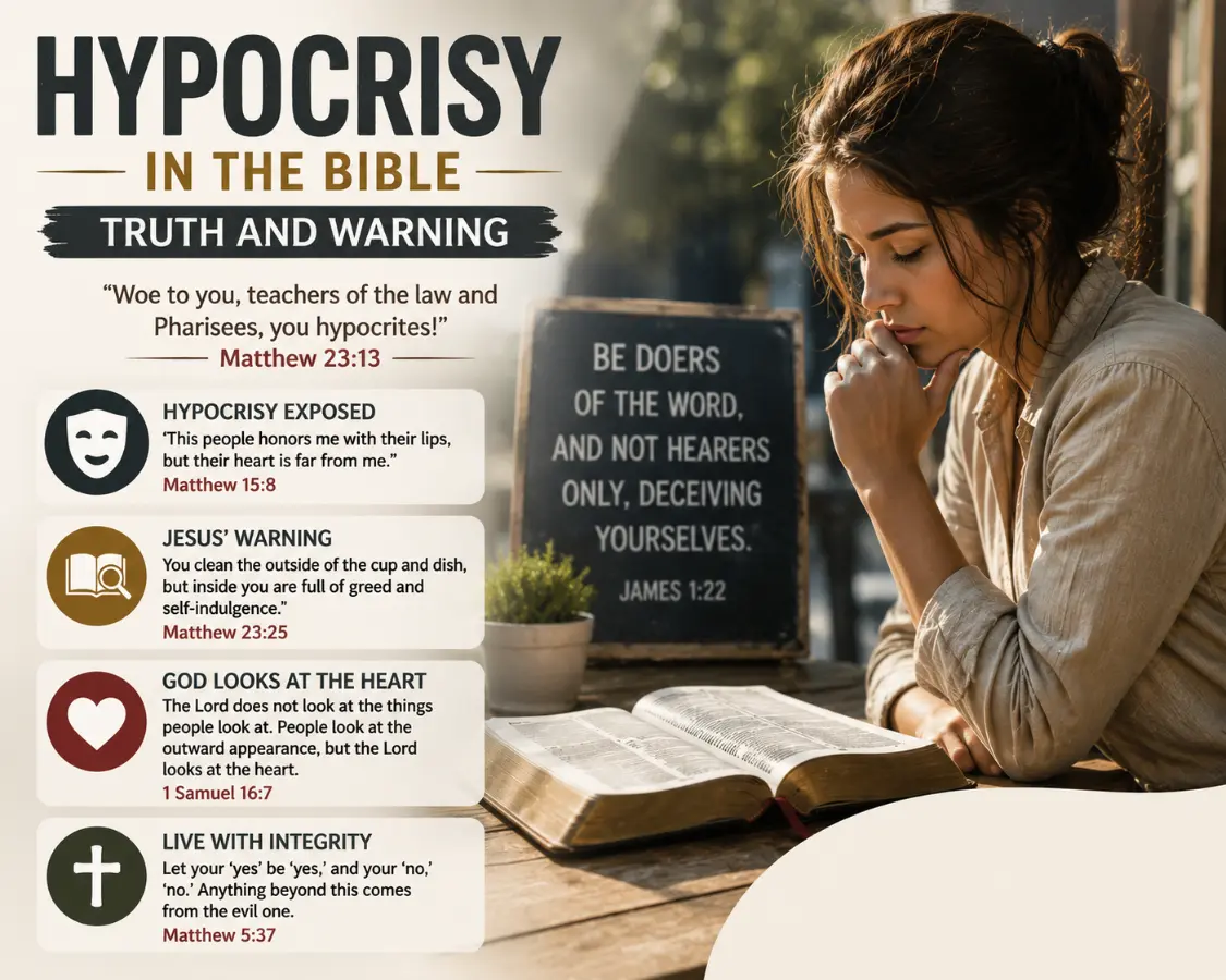 Bible Verses About Hypocrisy