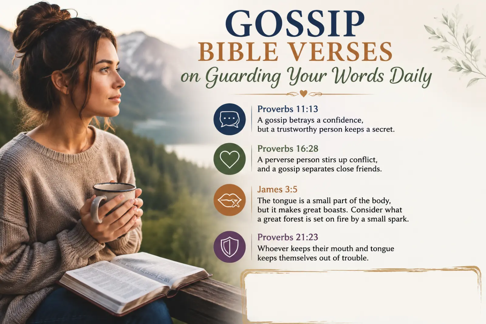 gossip bible verses