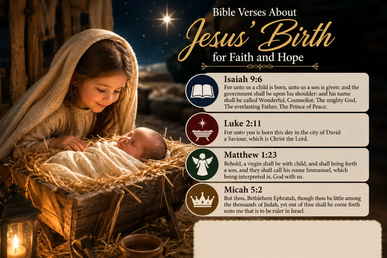 bible verses about jesus birth