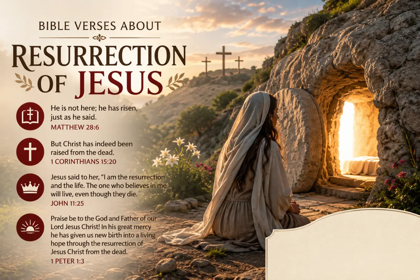 Bible Verses About Resurrection of Jesus
