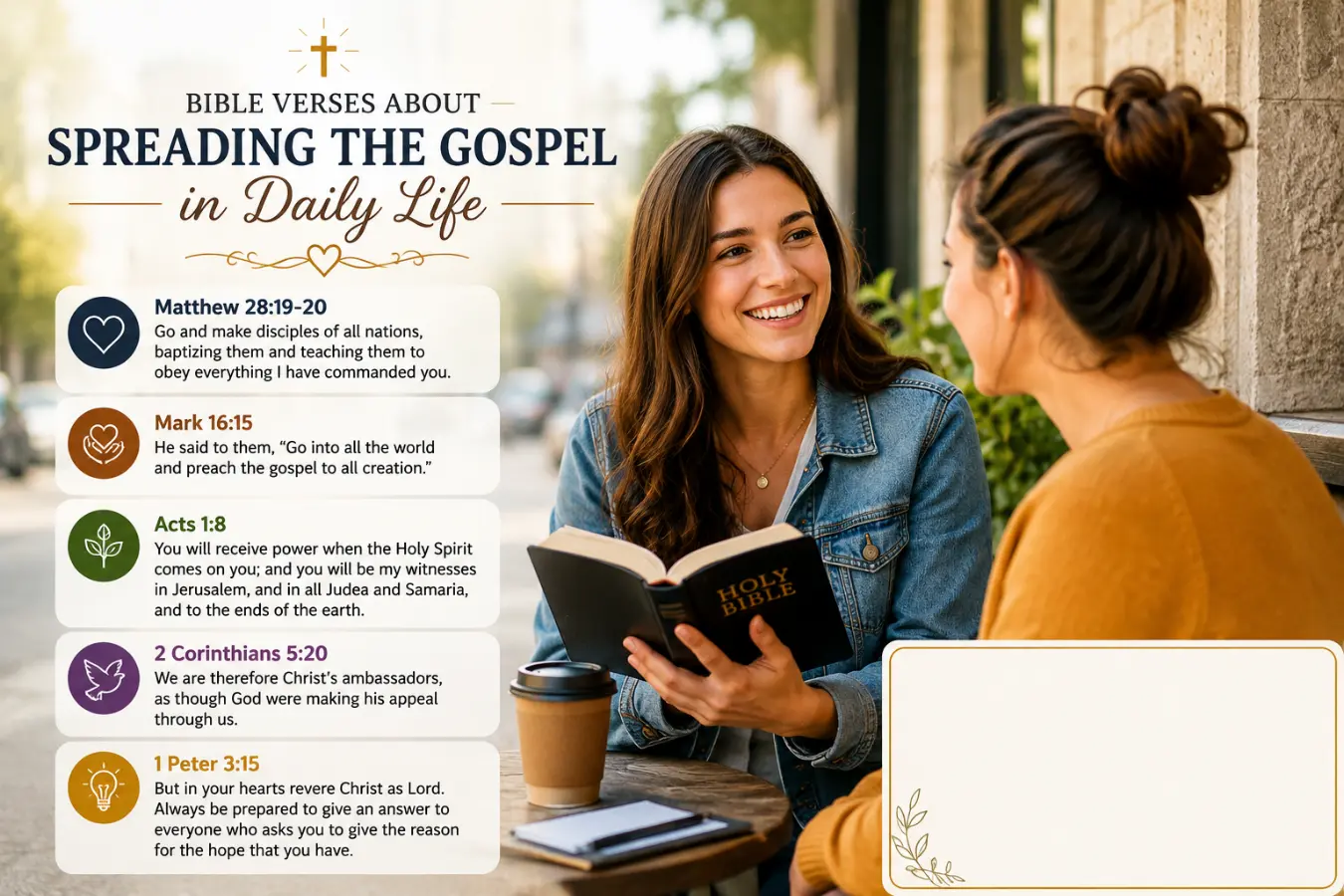 bible verses about spreading the gospel