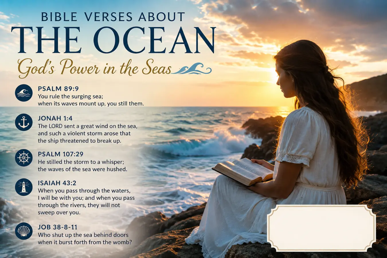 Bible Verses About the Ocean