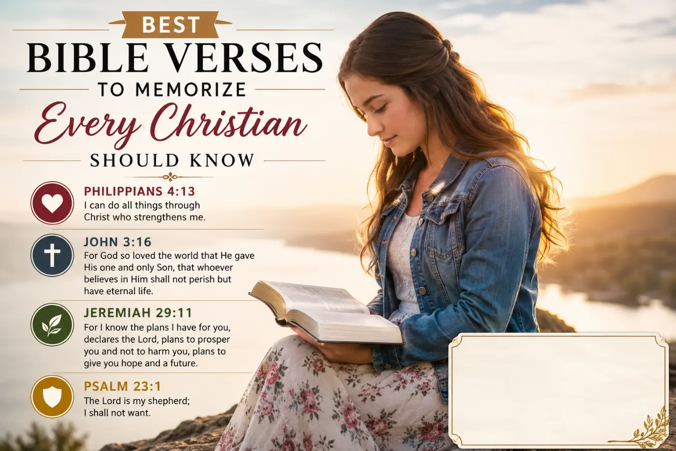 Best Bible Verses to Memorize