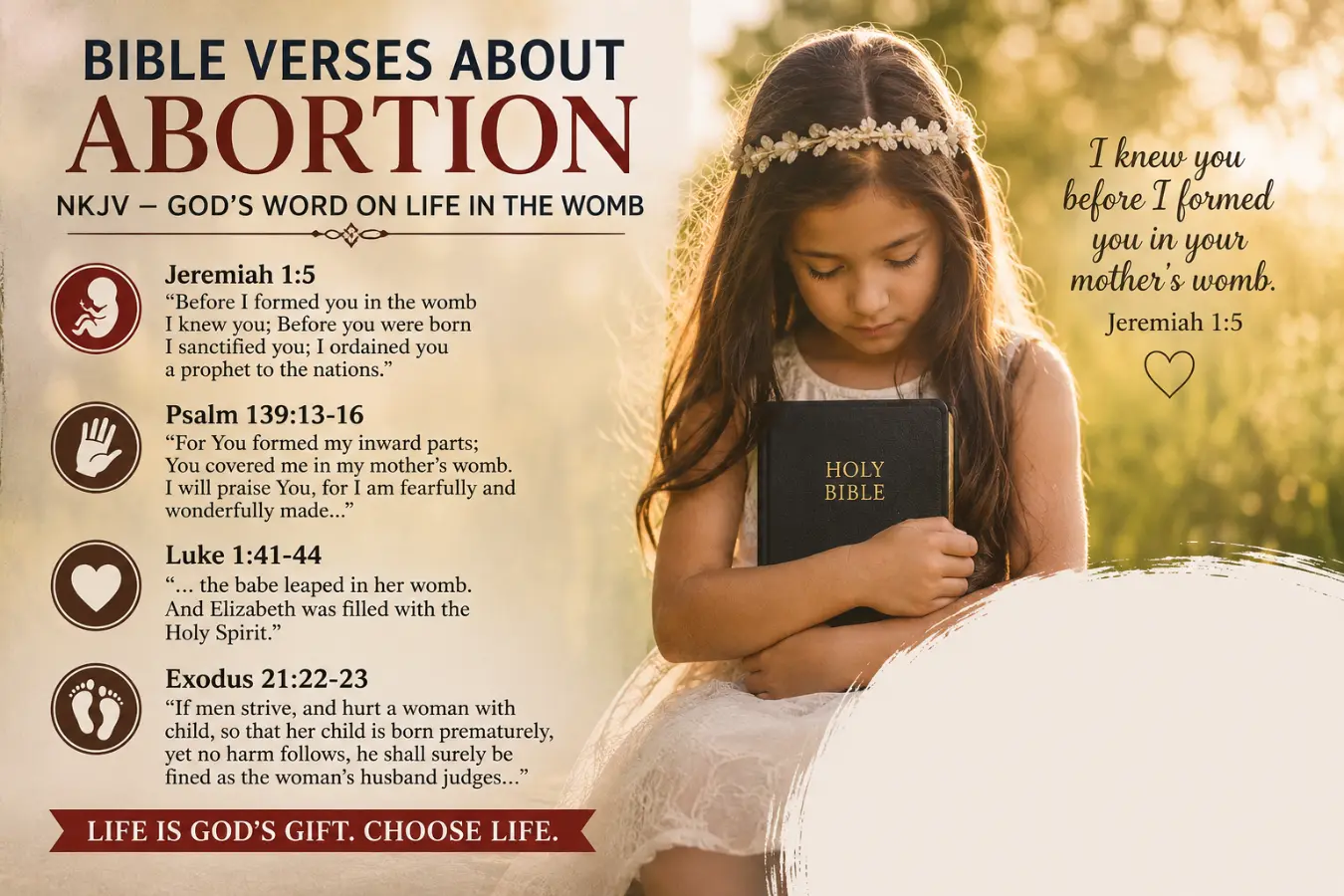 Bible Verses About Abortion NKJV