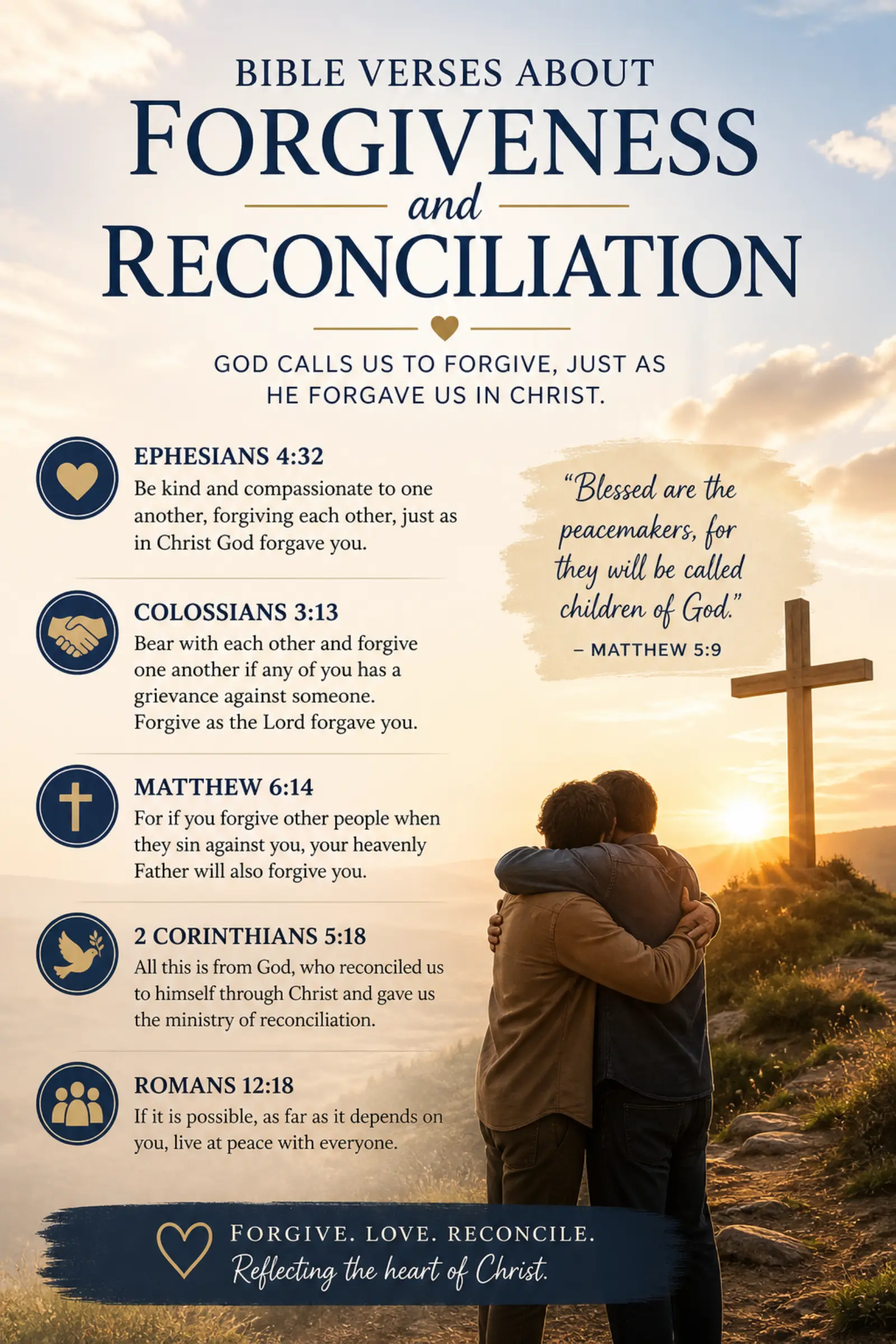 Bible Verses About Forgiveness and Reconciliation
