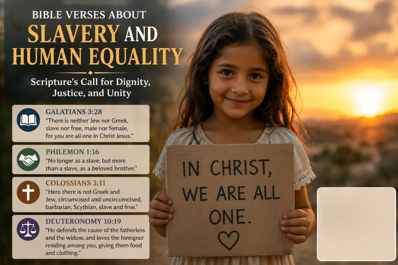 Bible Verses About Slavery