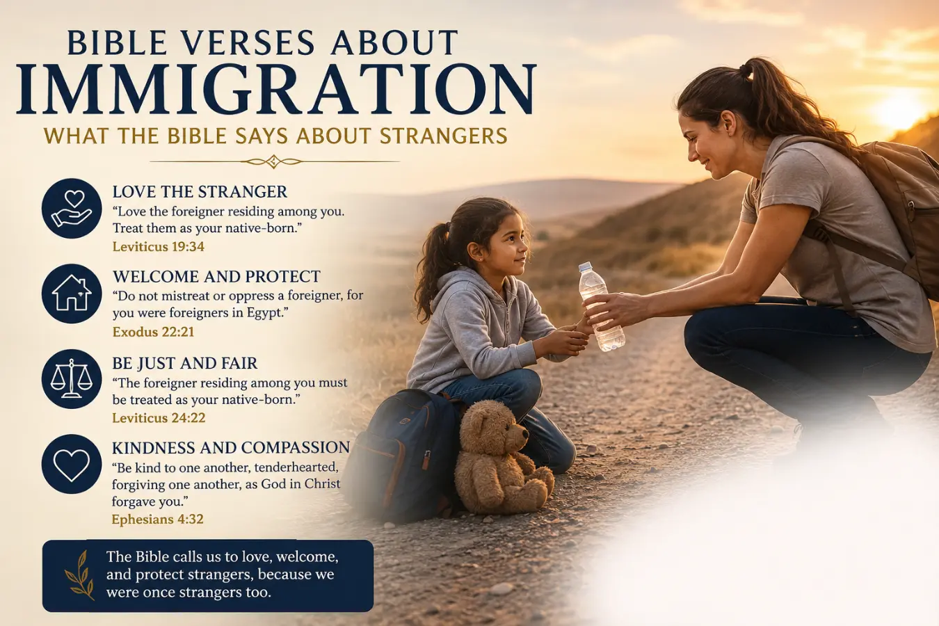bible verses about immigration