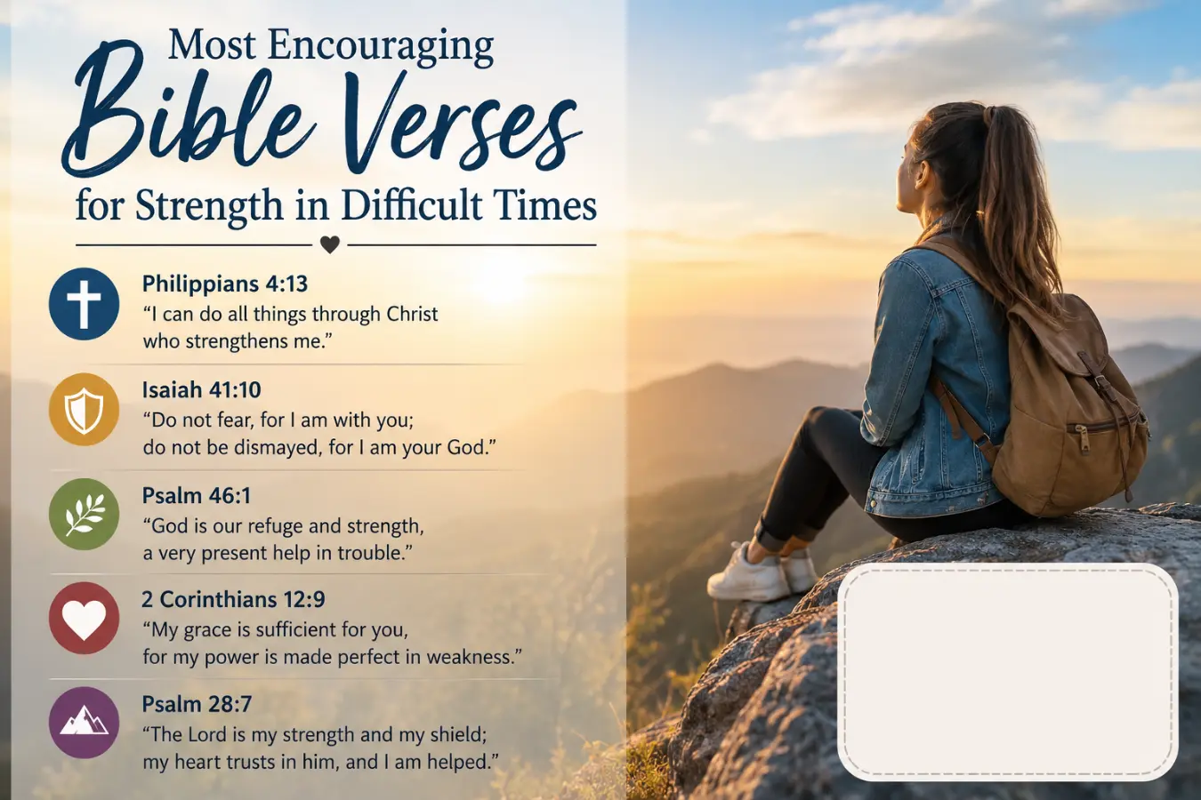 Most Encouraging Bible Verses