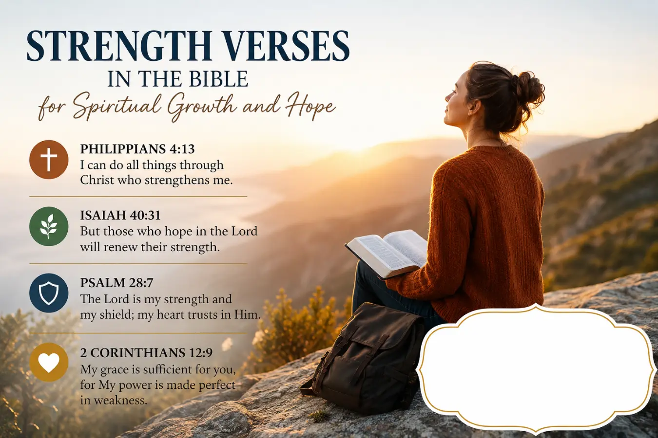 Strength Verses in the Bible