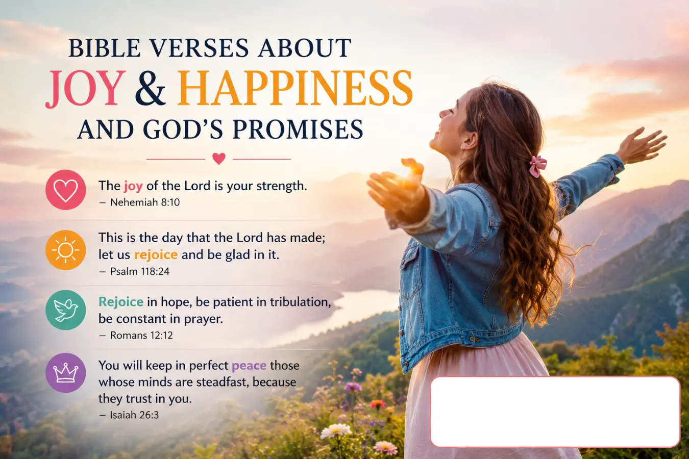 bible verses about joy and happiness