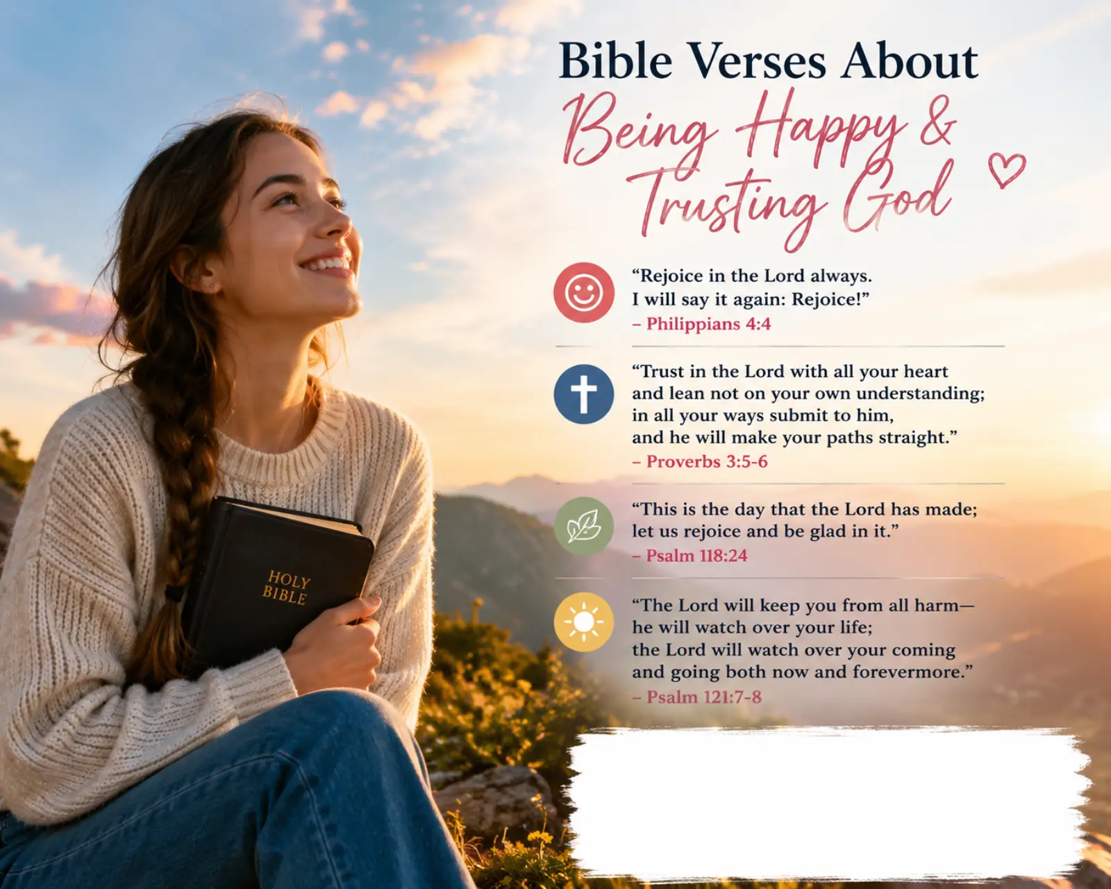 Bible Verses About Being Happy