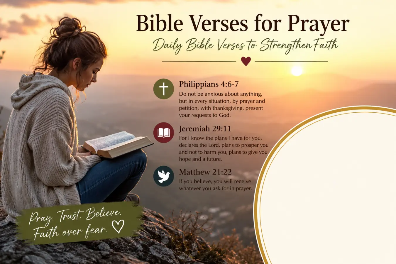 Bible Verses for Prayer