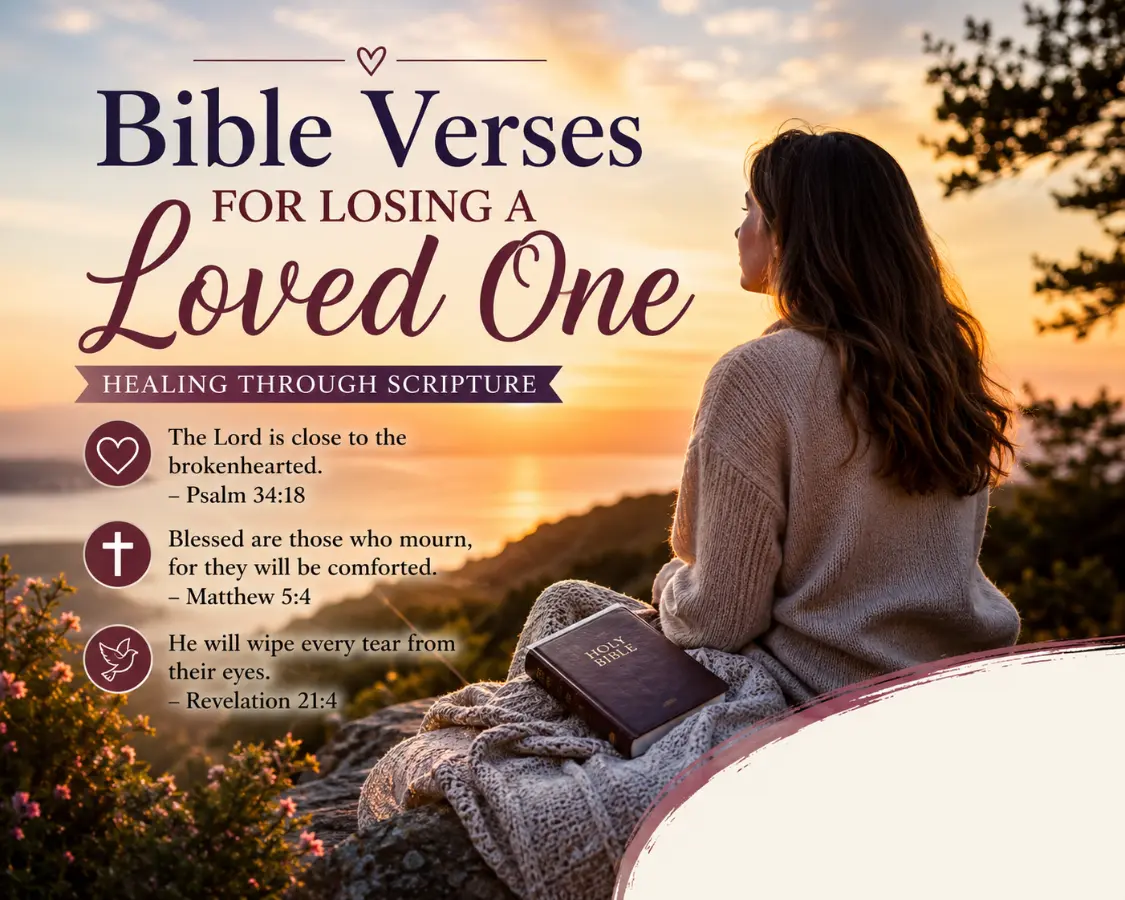 bible verses for losing a loved one