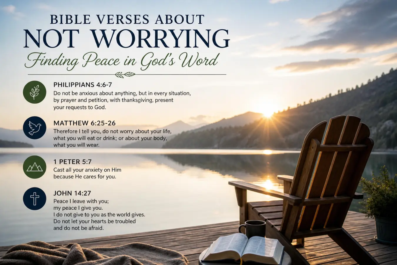 Bible Verses About Not Worrying