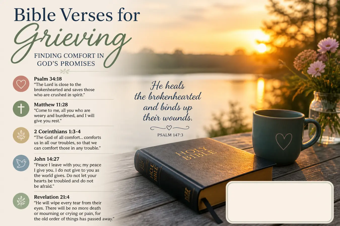 Bible Verses for Grieving
