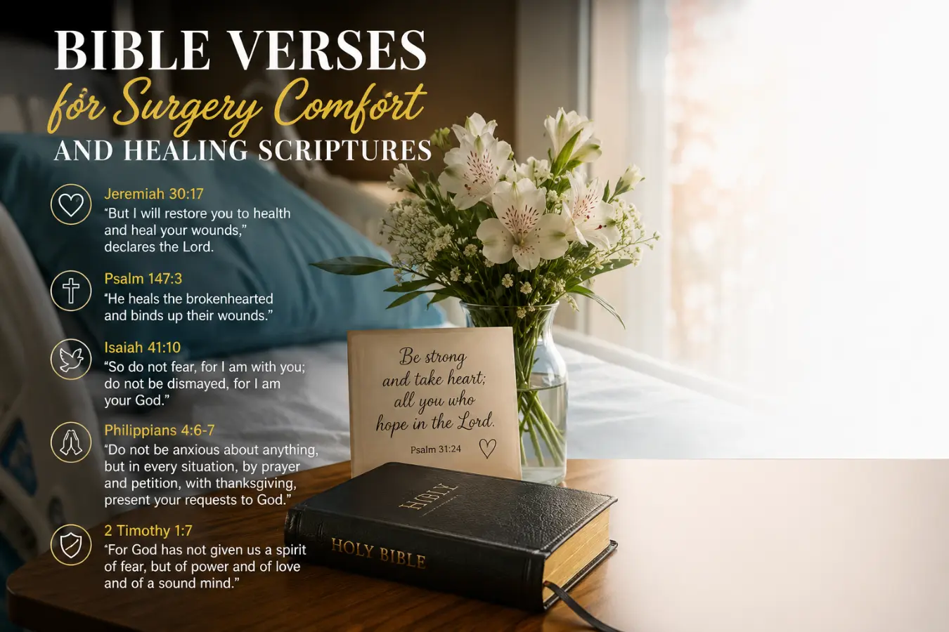Bible Verses for Surgery