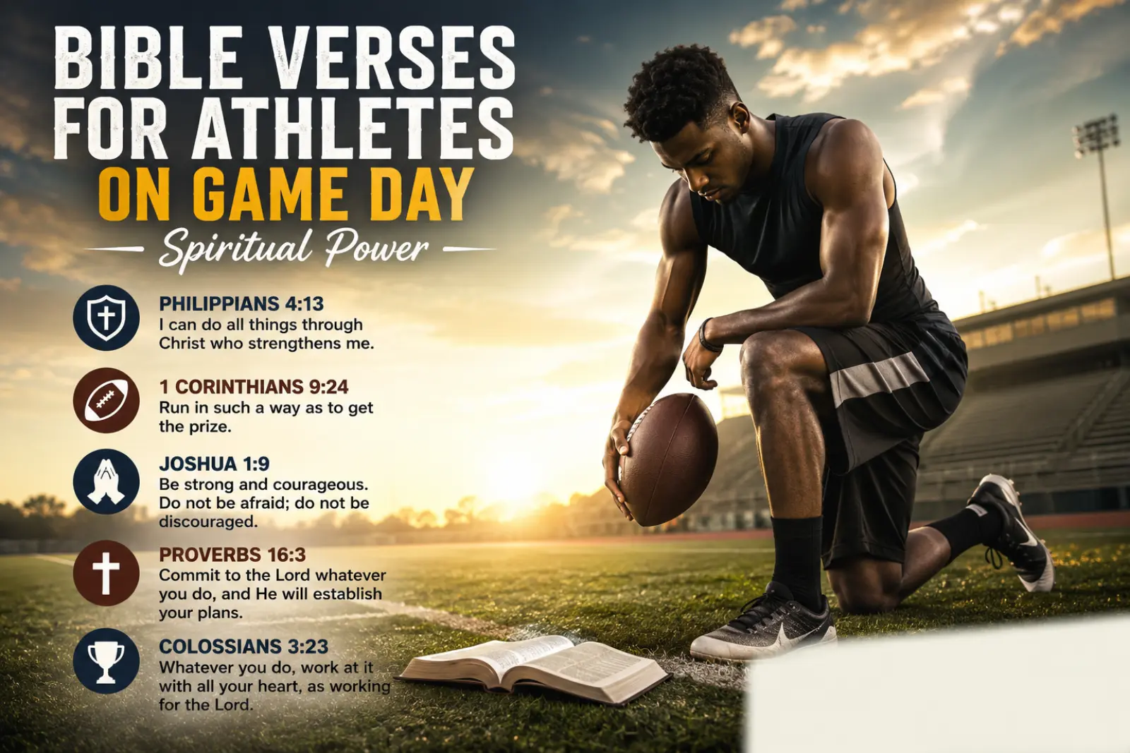 Motivational Bible Verses for Athletes