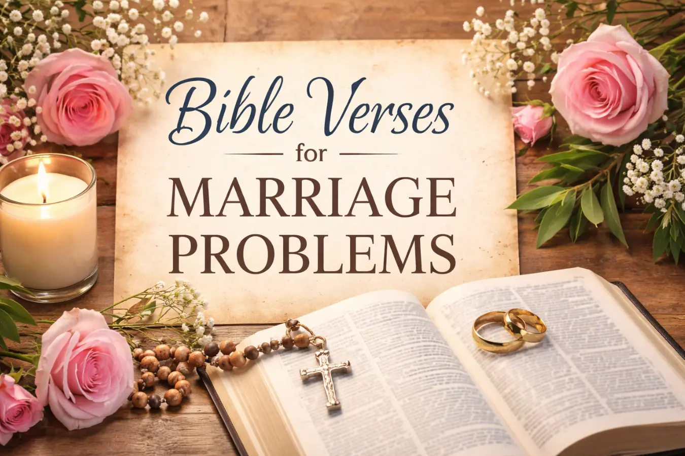 bible verses marriage problems