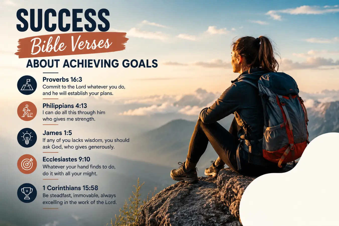 Success Bible Verses About Achieving Goals