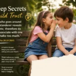 Scripture on keeping secrets and trust