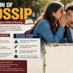 Sin of gossip scripture examples