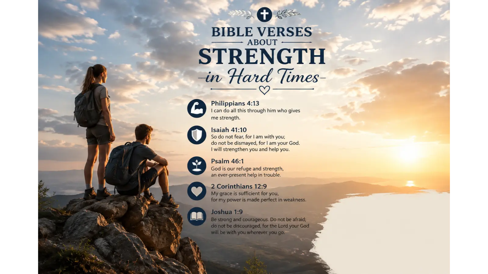 Top Bible Verses About Strength in Hard Times