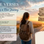 Bible Verses About Starting a New Journey