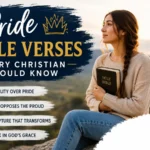 Pride Bible Verses