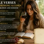 Bible Verses About Drinking Alcohol